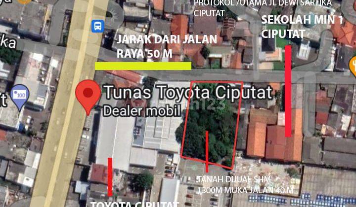 Dijual Tanah Di Ciputat Cocok Untuk Town House  1