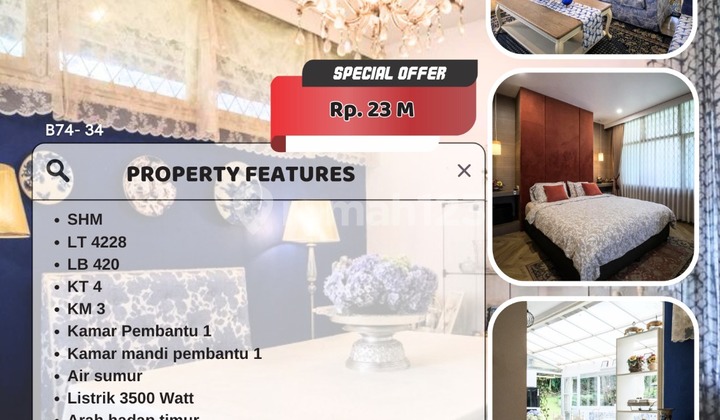 Villa Lembang Cantik Full Furnished Siap Huni✨