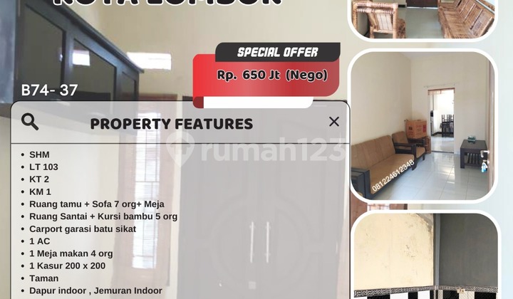 Rumah Cantik Lombok Siap Huni Full Furnished Rumah Cantik Lombok Siap Huni Full Furnished