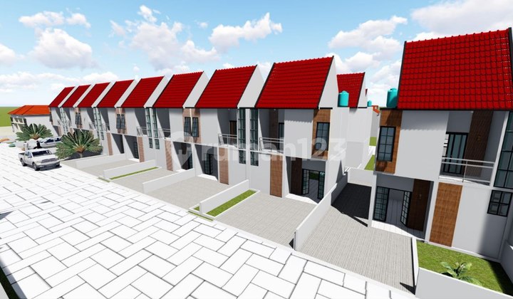 Rumah 2 Lantai Dekat Surabaya di Sukodono Kota Promo Cash 2