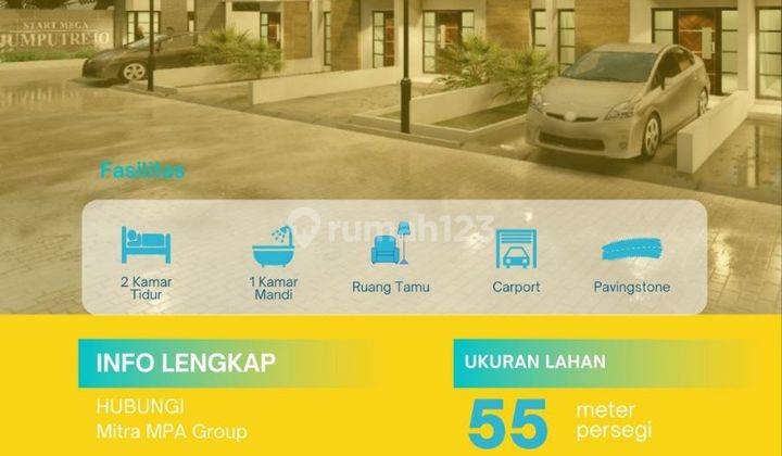 Rumah Baru dijual murah tahap awal di Sidoarjo  1