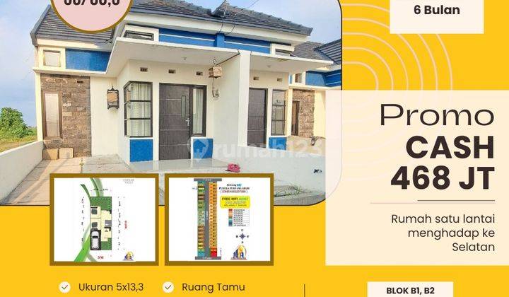 Rumah 1 lantai murah Gedangan kekuatan 2 lantai 1 unit saja 4