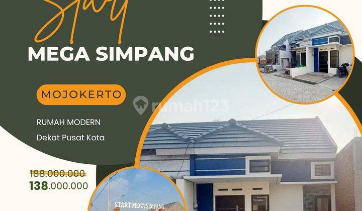 Perumahan komersil Mojokerto dekat stasiun promo cash 2