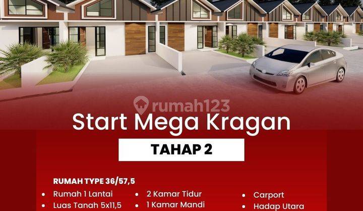 Rumah 1 lantai Sidoarjo dekat lingkar timur lokasi Gedangan cash 1