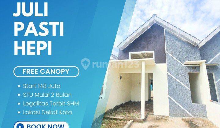 Rumah murah 1 lantai di Mojokerto kota promo cash 1