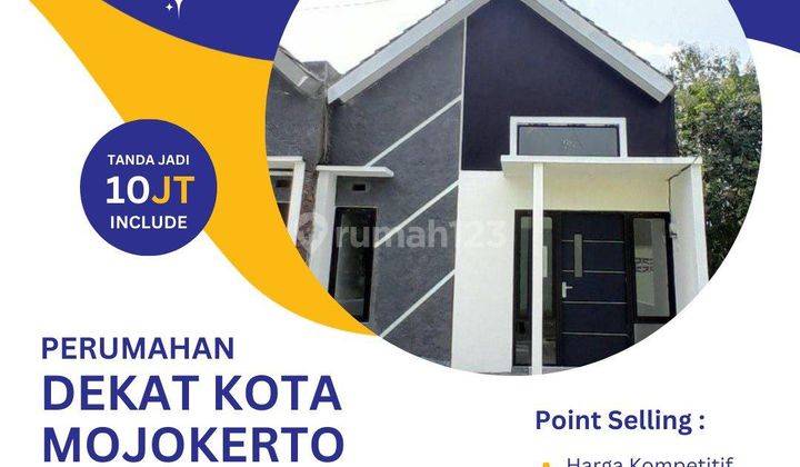 Rumah murah Mojokerto komersil cash no kredit 1