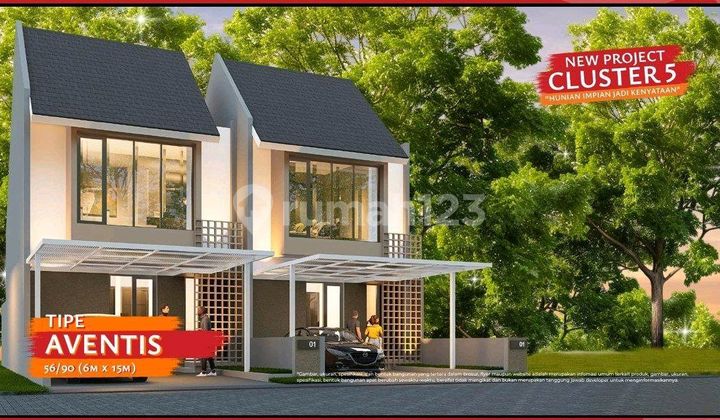 Rumah Dekat Surabaya 2 Lantai Termurah Di Lokasi Area Sekitar 1