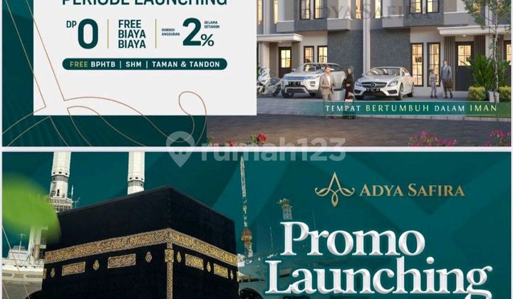 Rumah Dekat Surabaya 2 Lantai Kpr/cash Surat Shm