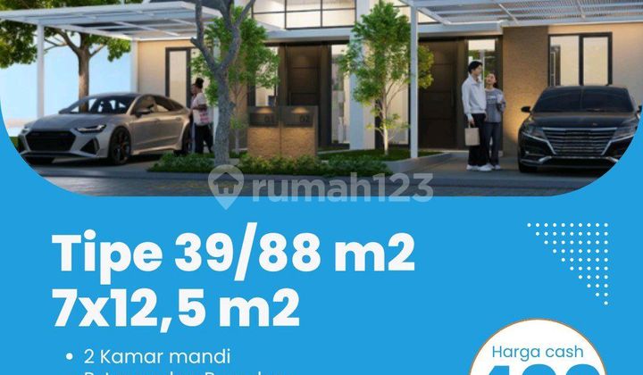 Rumah Murah Dekat Pasar Krian 400jutaan Cash Promo