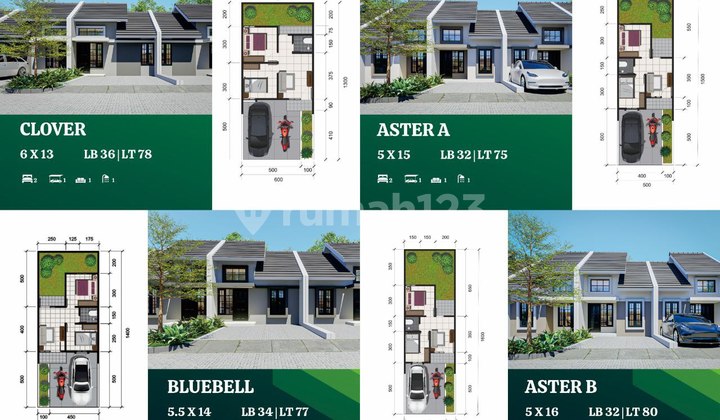 Rumah Dekat Surabaya Kredit KPR Promo Free Dp Angsuran 1 Jutaan