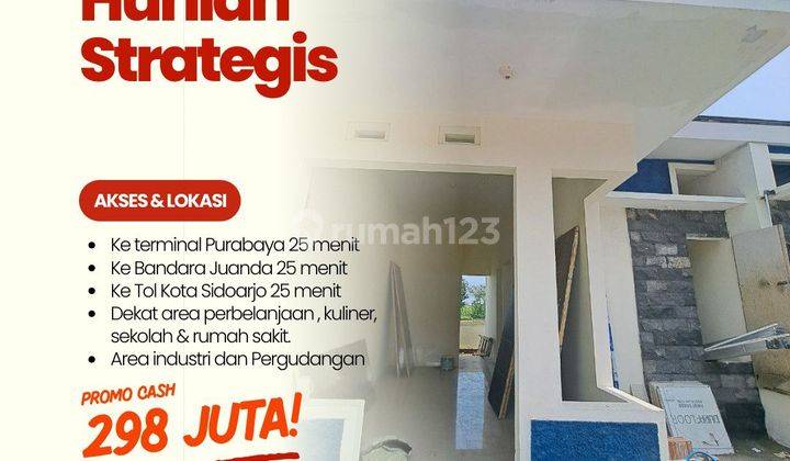 Rumah Murah Dekat Surabaya Siap Huni Murah Cash Sekali Bayar Terbit Shm 2