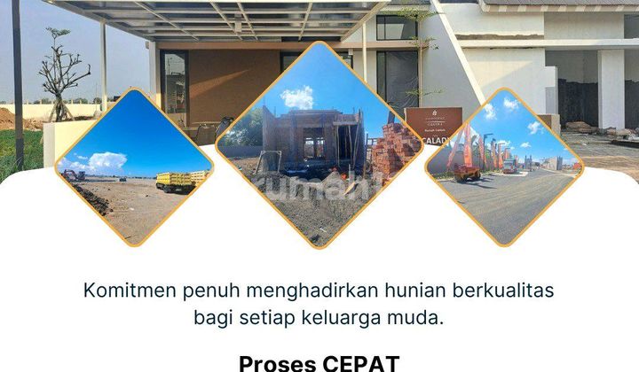 Rumah Dekat Surabaya Lingkungan Cluster Kpr Tanpa Dp  2