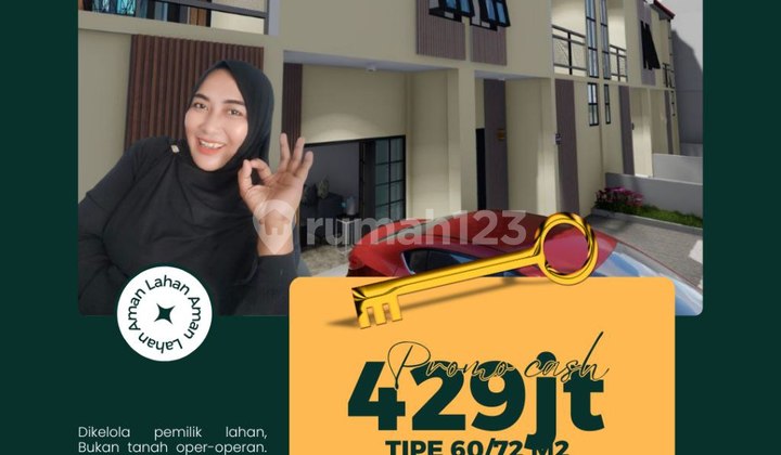 Rumah 2 Lantai Sidoarjo Dekat Surabaya Desain Modern