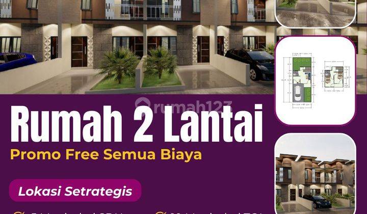 Rumah Murah Dekat Surabaya 2 Lantai Cash/kpr Shm 1