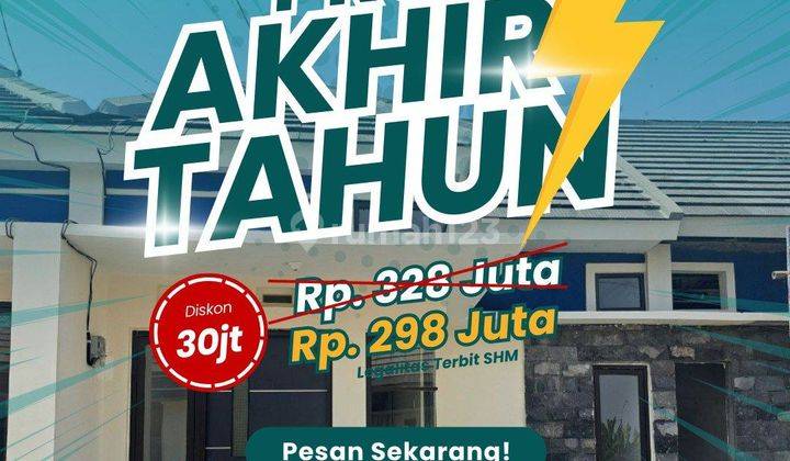 Rumah Dekat Juanda 1 Lantai Murah Harga Promo Cash No Kredit 1