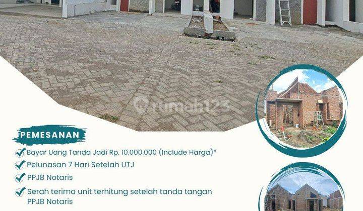 Rumah Murah 1 Lantai  Disukodono Kota Cash 