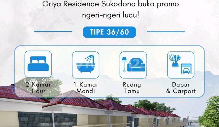 Rumah Sidoarjo Murah 1 Lantai 300Jutaan