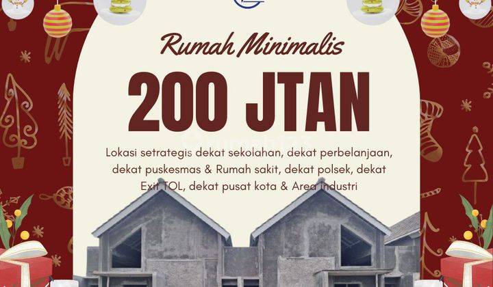 Rumah Murah Dekat Surabaya Minimalis Harga Ekonomis Dijual Cash 1