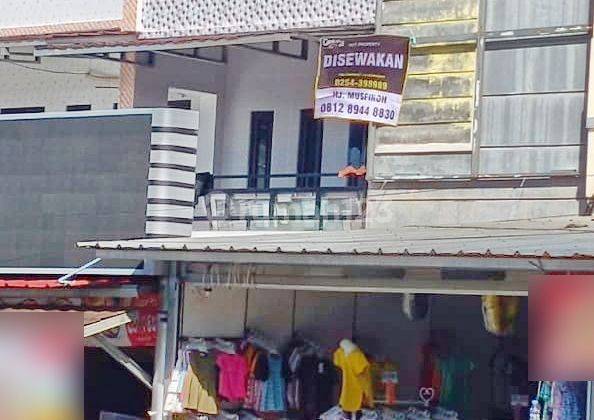 Ruko Lantai Atas Saja di Bunderan Perumnas Cilegon 2