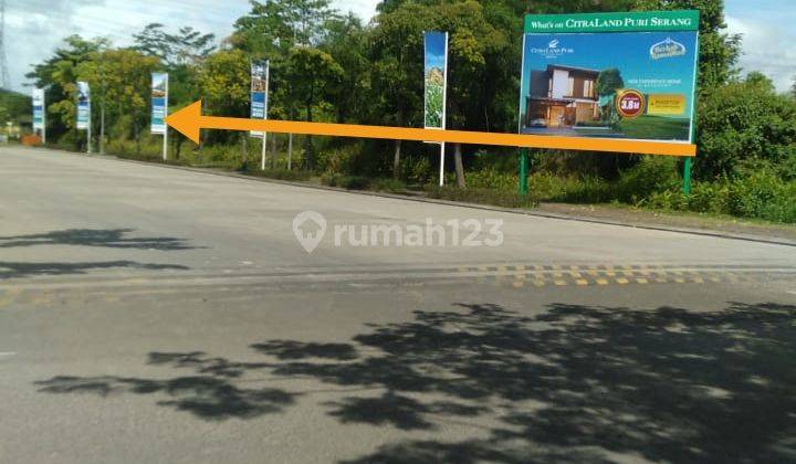 Tanah Jalan Utama Perumahan Citraland Puri 2