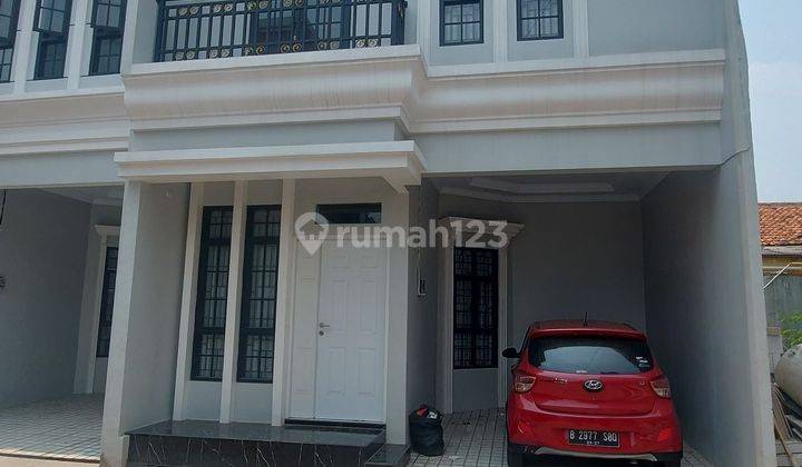 Rumah 2 Lantai, 3 KT 3 KM Termurah di Pancoran Mas Depok. Dekat ke Pintu Tol Sawangan, Mall DTC, RS Permata Depok, Sekolah Negeri & Swasta Ternama, Dekat Stasiun Depok Baru. Harga All In. 1