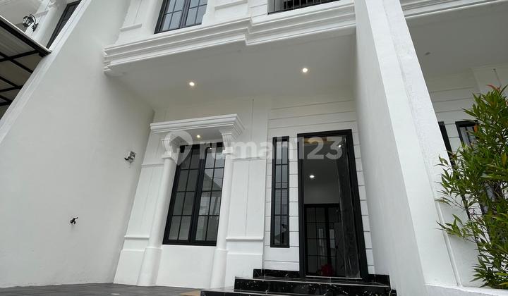 Rumah 2 Lantai Classic Modern Diapit 2 Stasiun Krl Depok Lama Dan Citayam. Dp 0%, Angsuran Ringan 2