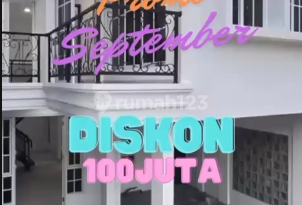 Dijual Rumah Mewah Dan Keren Dekat Pintu Tol Kukusan, Mini Transjakarta, Dan Stasiun Depok Baru