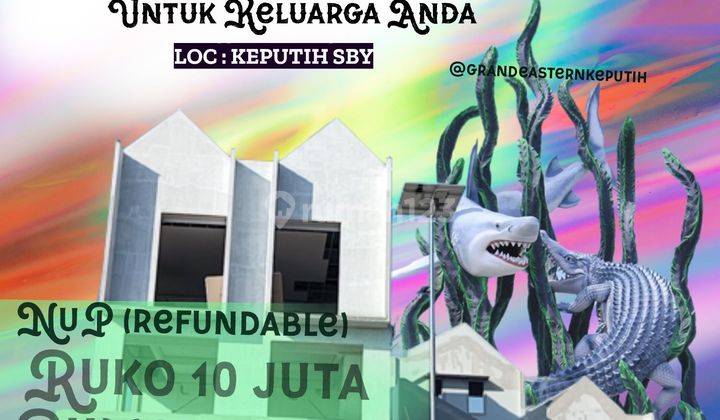 Rumah Usaha Grand Eastern Keputih Surabaya Merr 1