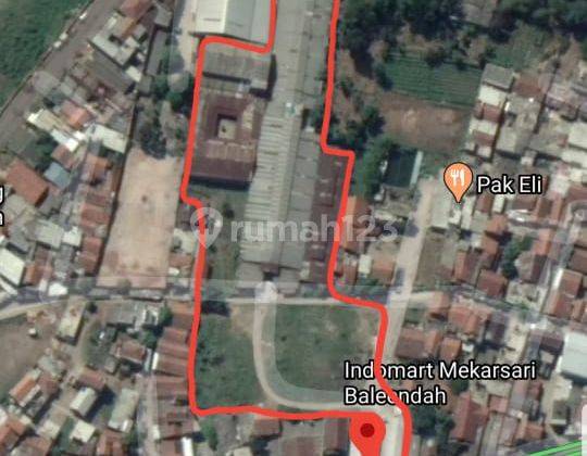 Dijual Tanah Ex Pabrik Gudang di Bojongloa Bandung 1