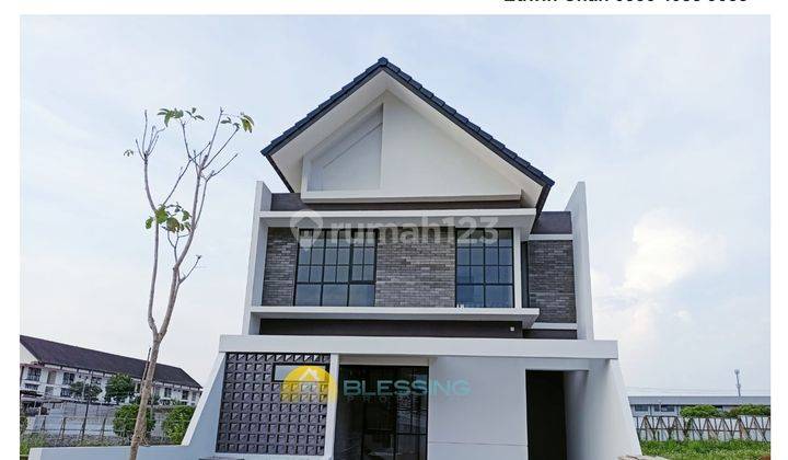 Rumah Baru Cluster The Miles Bsb Mijen Semarang 850m ke Unika 1