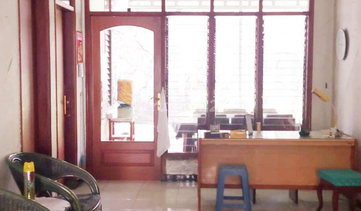 ruang keluarga rumah furnish cluster villa candi