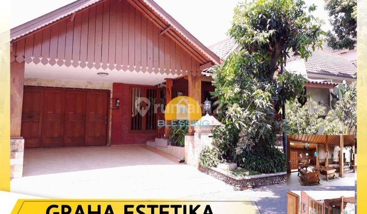 Rumah Etnik Furnished Cluster Graha Estetika Tembalang Semarang 1