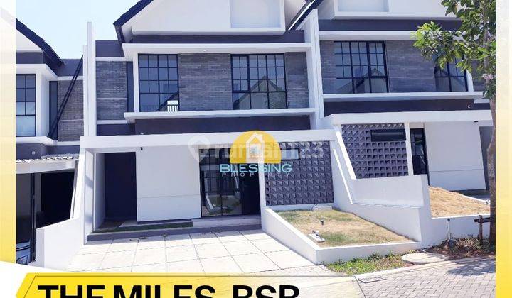 Rumah Baru 2lt Cluster The Miles Bsb Semarang Dkt Unika 1