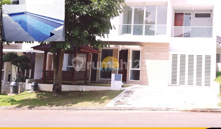 Rumah Mewah Private Pool Cluster Ivy Park Bsb Semarang Dpn Danau 1