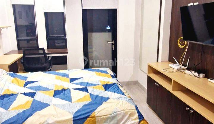kamar tidur apartemen unit 1 br lt