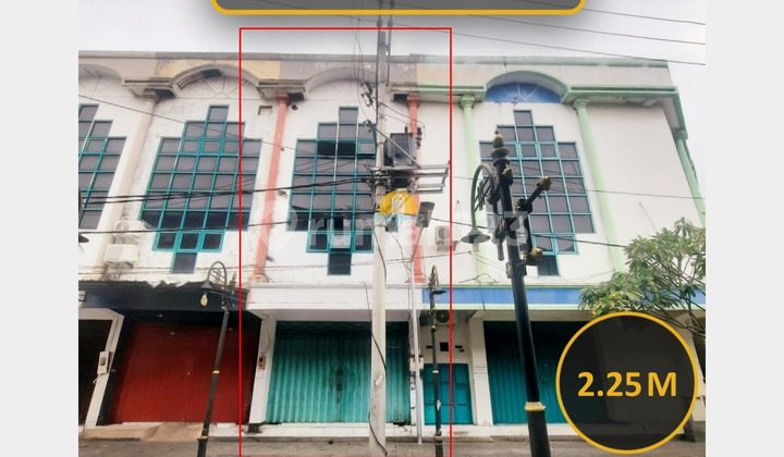 Ruko 3 Lantai Kawasan Kota Lama Jl Kepodang Semarang Tengah