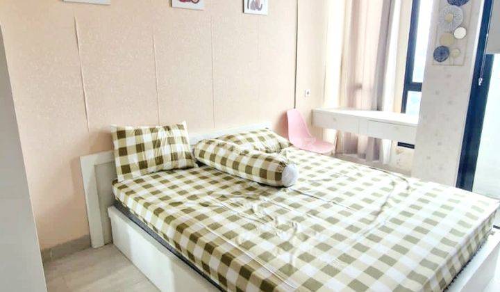 kamar tidur apartemen unit 1 br lt