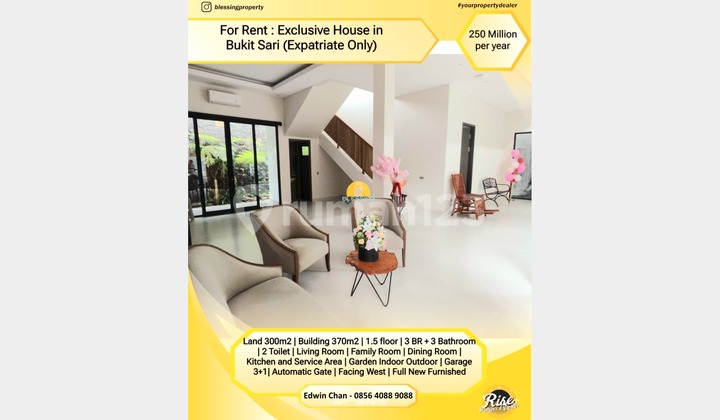 Rumah Mewah Bebas Banjir Perum Bukit Sari, Tembalang, Semarang 1