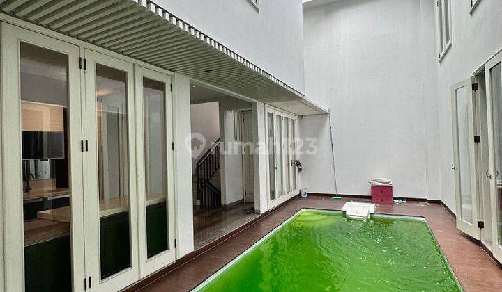 PERMATA HIJAU AREA, RUMAH SOELTAN SIAP HUNI DLM PRIVATE CLUSTER SWIMPOOL  2