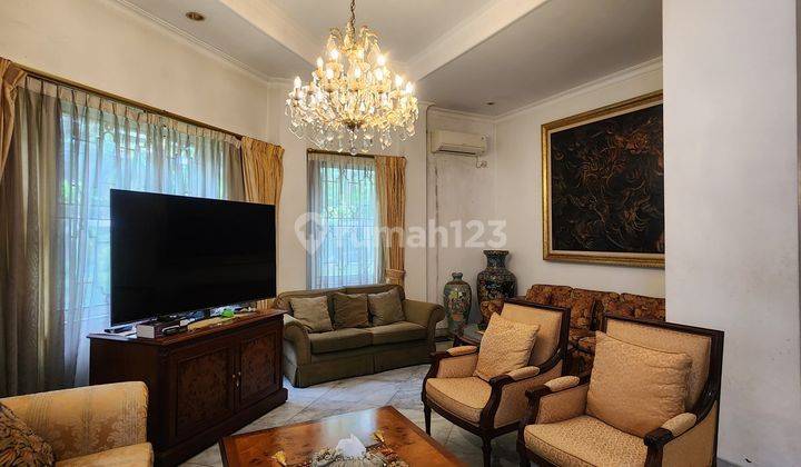 Kebayoran Baru, Rumah Mewah Siap Huni Semi Furnish, Jakarta Selatan 1