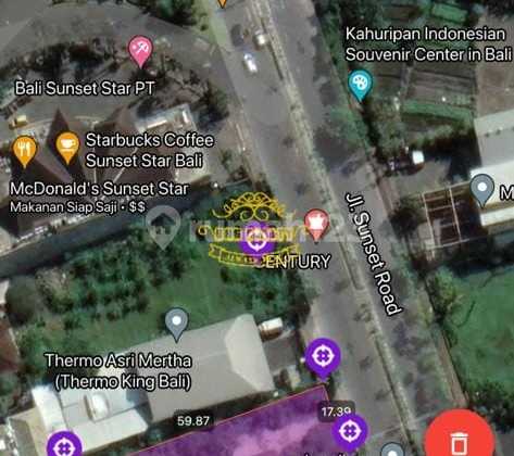 Tanah Jual Lokasi Sunset Road