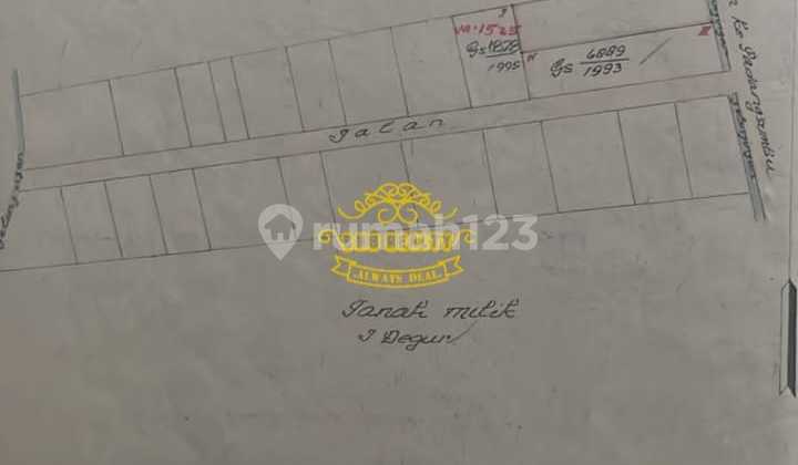 Land for Sale Location Tangkuban Perahu