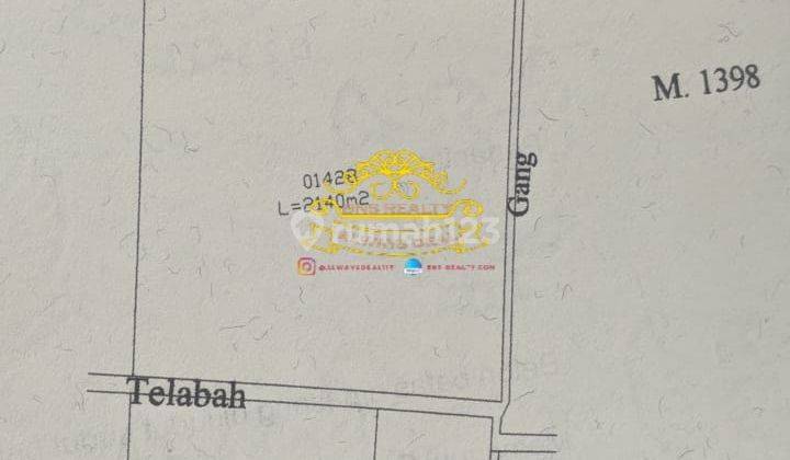 Tanah Jual Lokasi Yeh Embang 1
