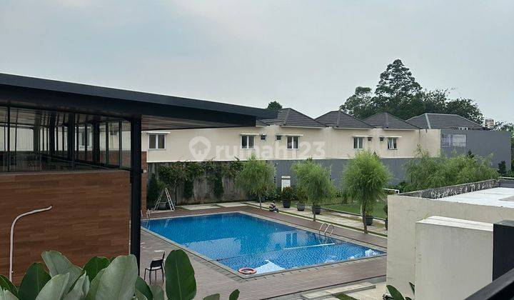 Disewakan Rumah Full Furnish + Pool Akses Langsung Tol 2