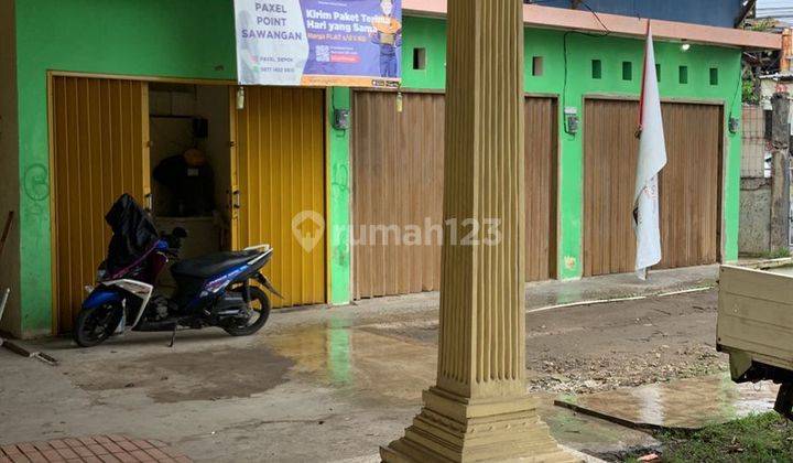 DIJUAL CEPAT Rumah 2 lantai ada 8 kios siap bisnis kantor or gudang,klinik,kantor Sawangan Depok 2