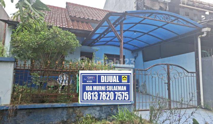 Jual Cepat Rumah Lama Halaman Luas Bebas Banjir Villa Melat Mas Bsd 1