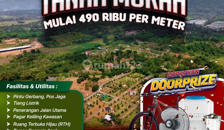 Viral Tanah Kavling Bonus Tanaman dan Harga Promo di Tanjungsari, kab  Bogor  2