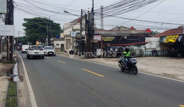 Tanah Pinggir Jalan Raya Muchtar Sawangan Cocok Dibangun Tempat Usaha 2