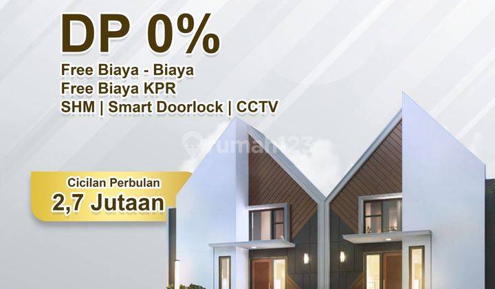 Rumah di Lace land SHM dengan Dp 0% cicilan 2 jt an  2