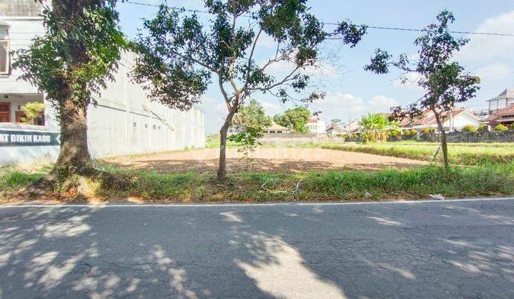 MURAH!! Tanah Bagus Strategis Tepi Jalan Raya Area Gito Gati Palagan Dekat SCH 1